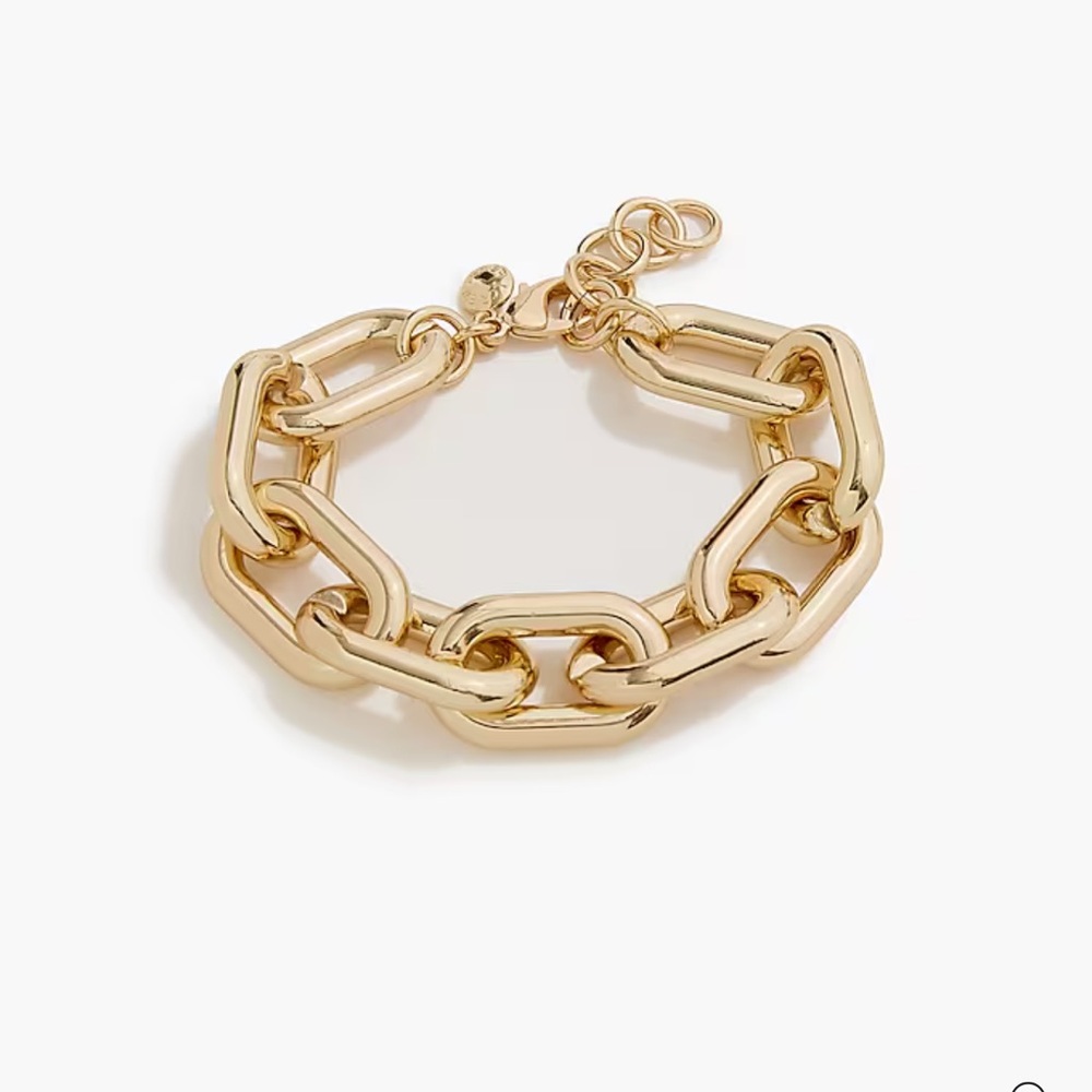 J. Crew Factory Gold Chunky Chain Bracelet
